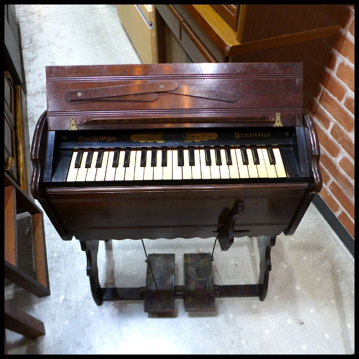 金魚オルガン　ヤマハ　YAMAHA 日曜日19時迄在店中。金魚オルガンの全貌はこちら