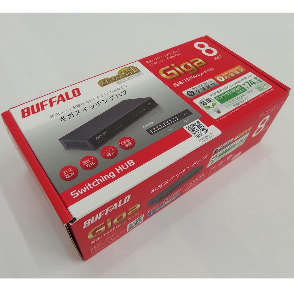 【未使用】【未使用】BUFFALO バッファロー/ギガスイッチングハブ2/LSW5GT8NS/BK/82の落札情報詳細 ヤフオク落札