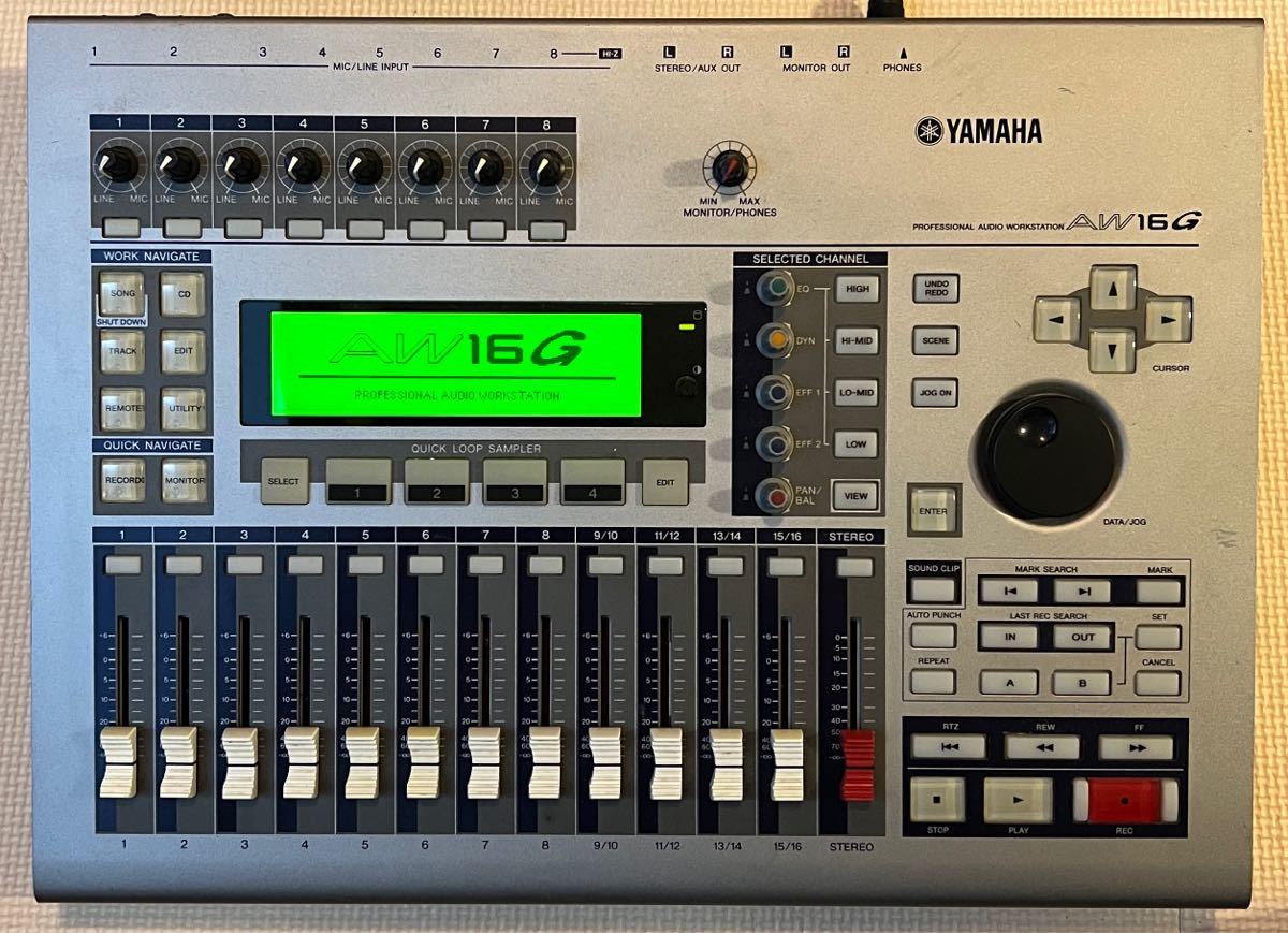 ヤマハ AW16G MTR YAMAHA マルチトラックレコーダー デジタル
