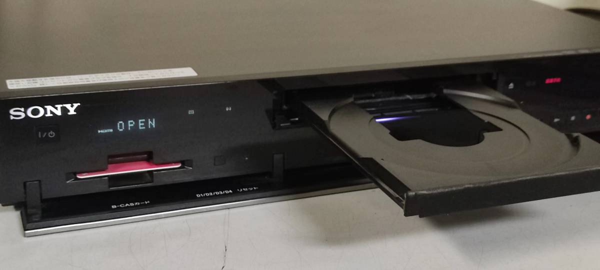 目立った傷や汚れなし】SONY BDZ-RS10 320GB 1チューナー ブルーレイ