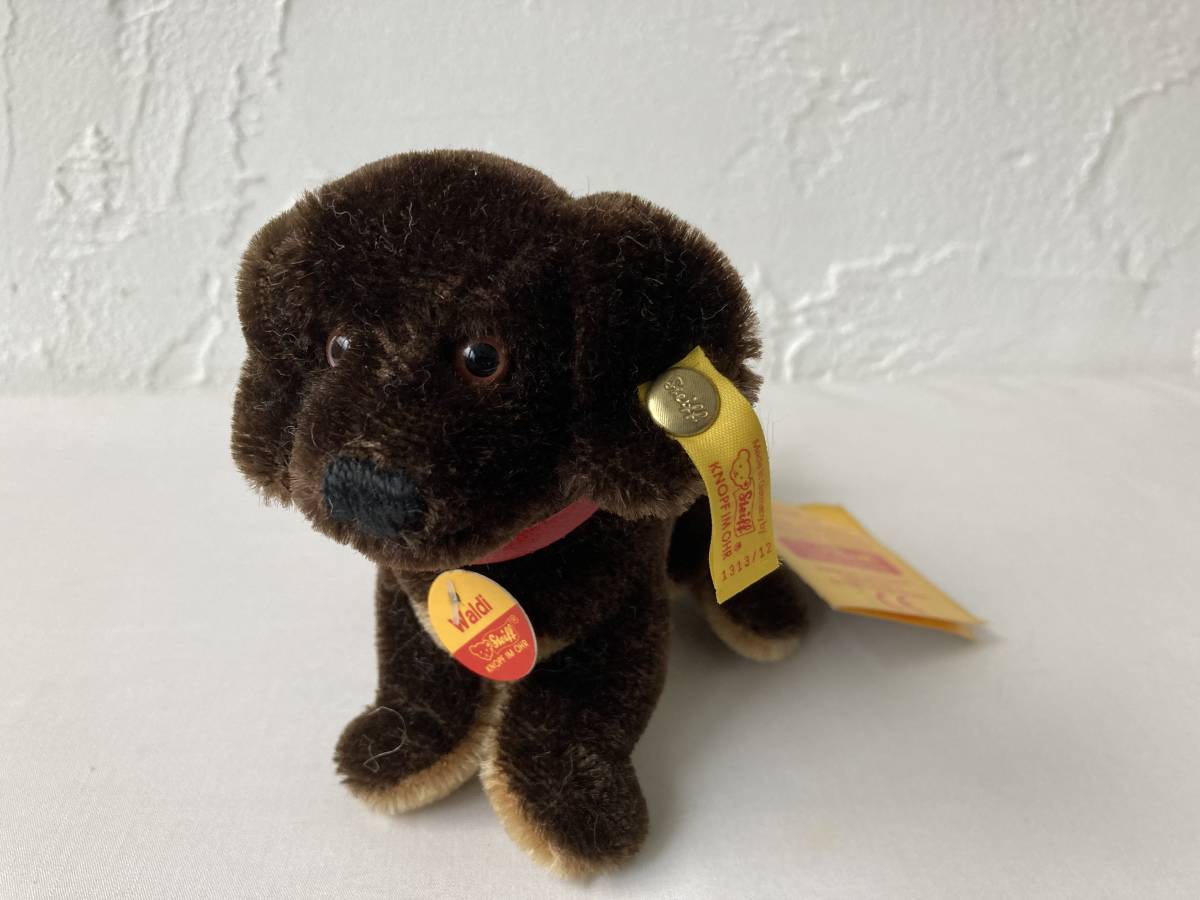 シュタイフ ボクサー犬 コッカープーのカーリー | ドイツ最高級テディベアのシュタイフ日本