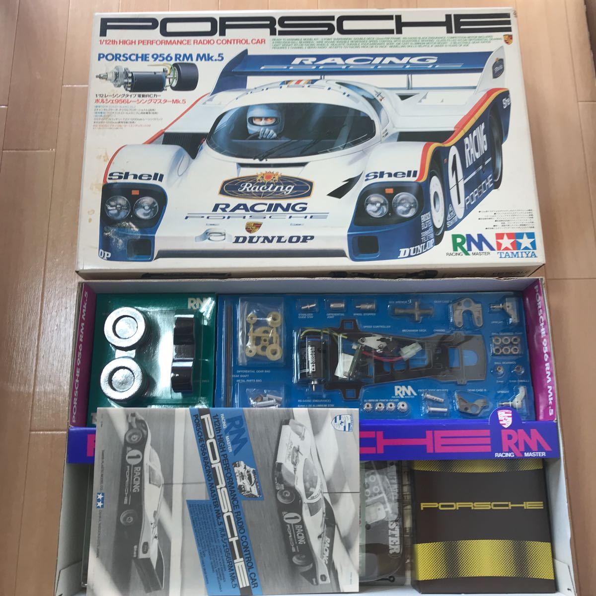 新品】タミヤ 当時物 RC1/12ポルシェ956レーシングマスターMk.5未組立 ...