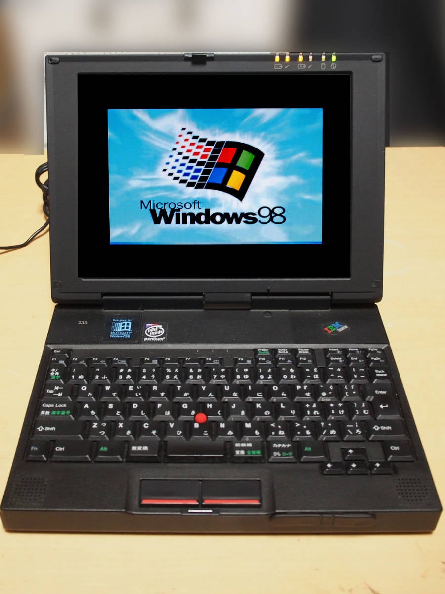 IBM Thinkpad235-10J改 チャンドラ2
