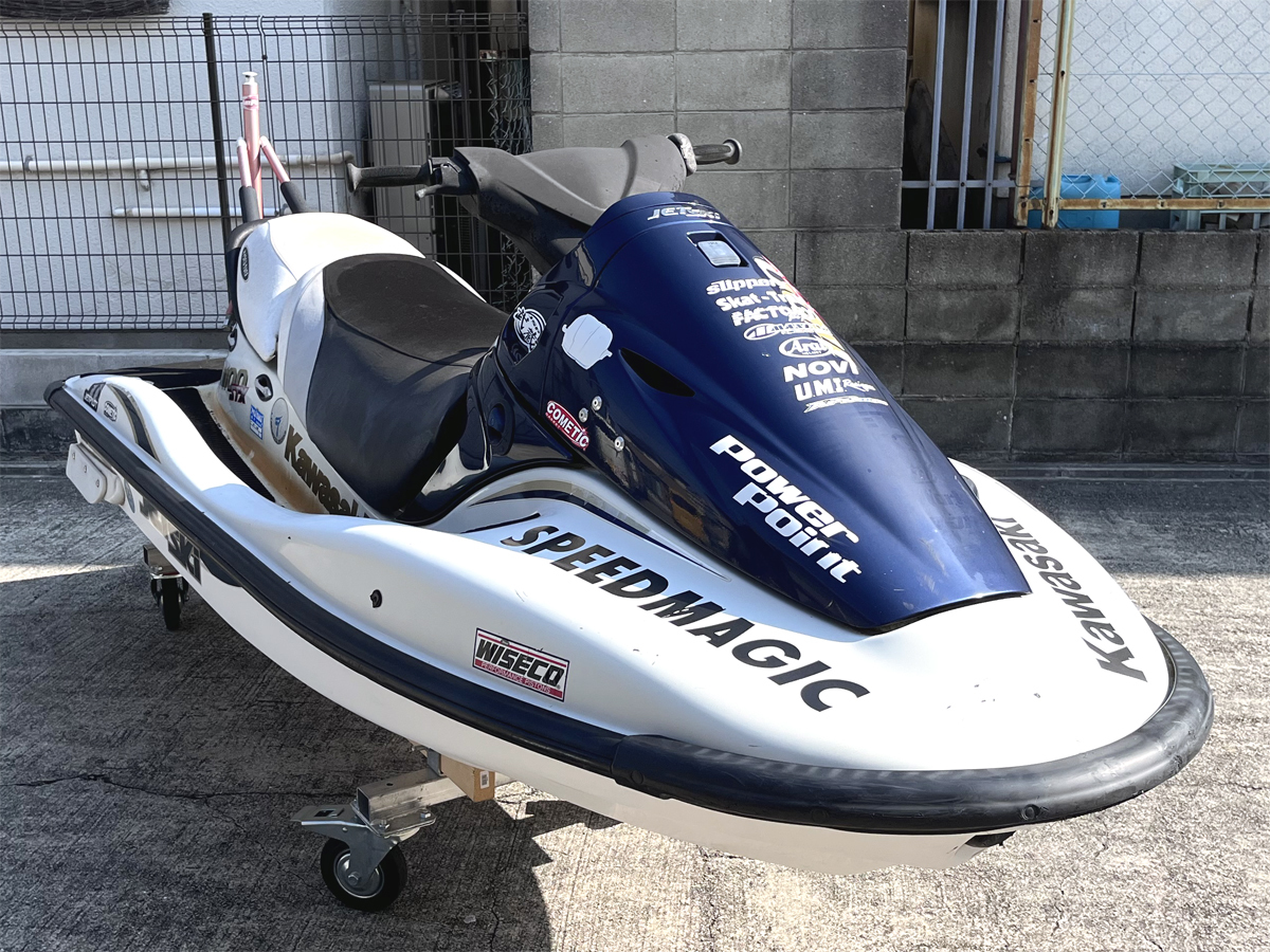カワサキジェットスキー　ＳＴＸ１１００　２スト　３発　２００１年式 水上バイク カワサキSTX1100 2スト