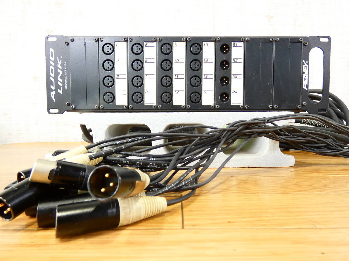 0 PEAVEY Yahoo!オークション Peavey AUDIO 1 PR LINK マルチケーブル