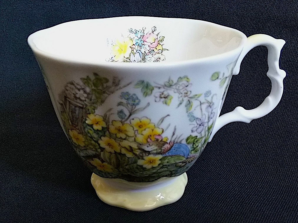 【傷や汚れあり】即決 Royal Doulton ロイヤルドルトン BRAMBLY HEDGE ブランブリーヘッジ SPRING 春 ティー