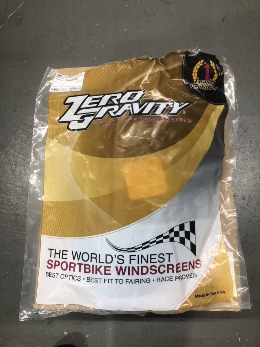 【未使用】ゼログラビティ スポーツツーリング スモークスクリーン CB400SB 14〜21年 ZERO GRAVITY の落札情報詳細