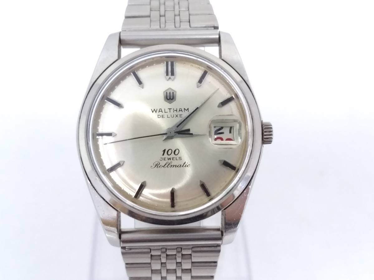 傷や汚れあり】WALTHAM ウォルサム DELUXE Rollmatic デラックス