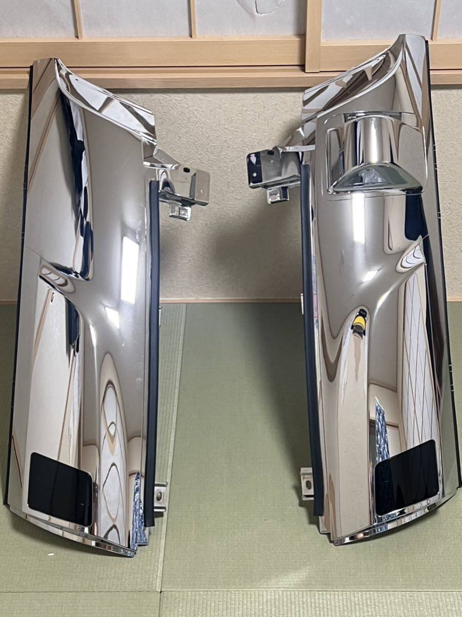 イスズ 純正メッキ コーナーパネル いすゞ純正 07エルフ ハイキャブ