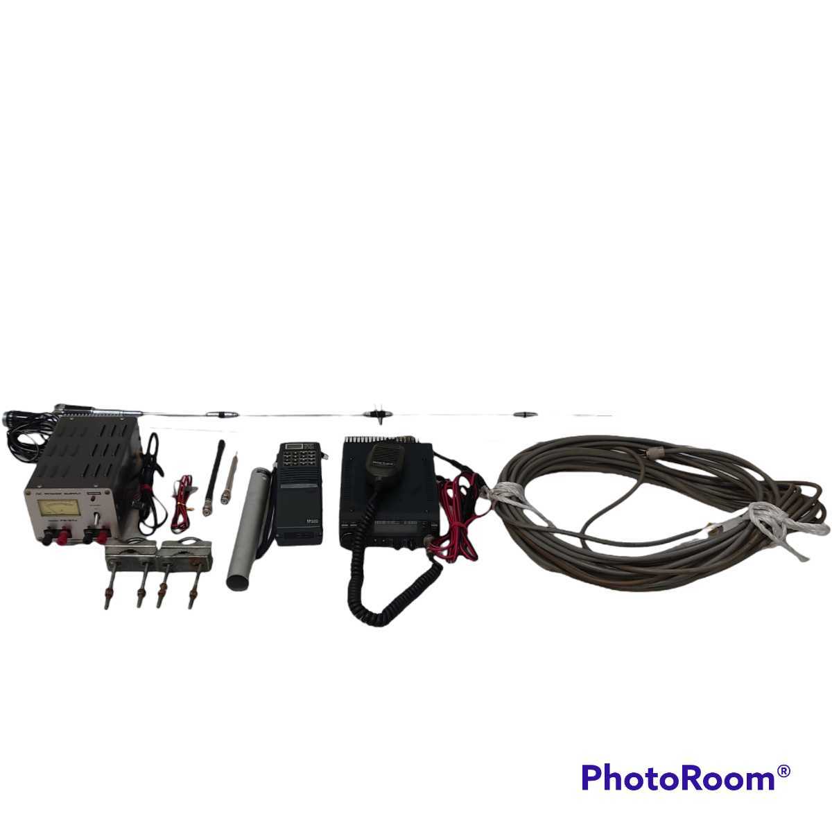 AM☆特注！覆面ガラスマウントアンテナ V/UHF(144/430MHz)☆