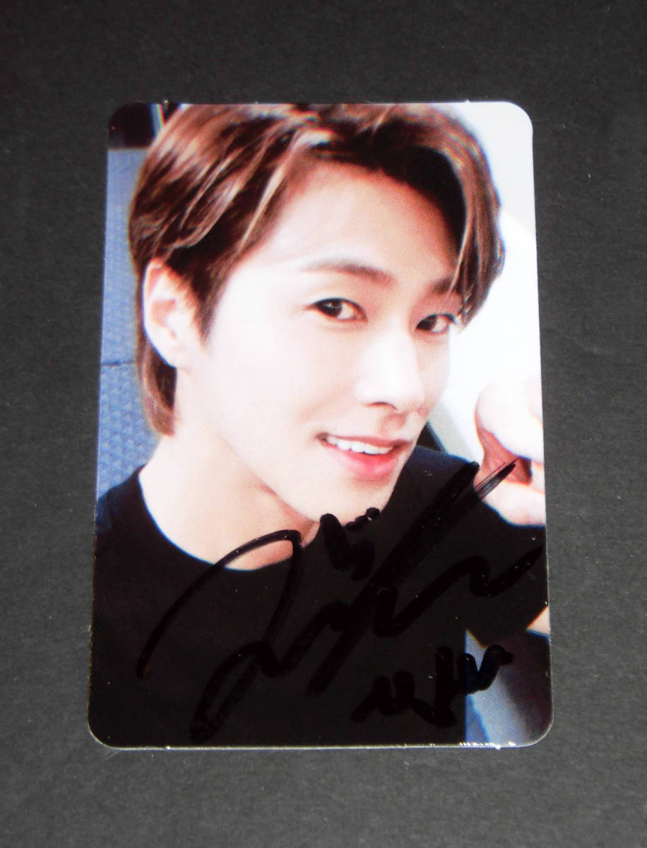 直筆サイン入り 東方神起 韓国版 カード入り