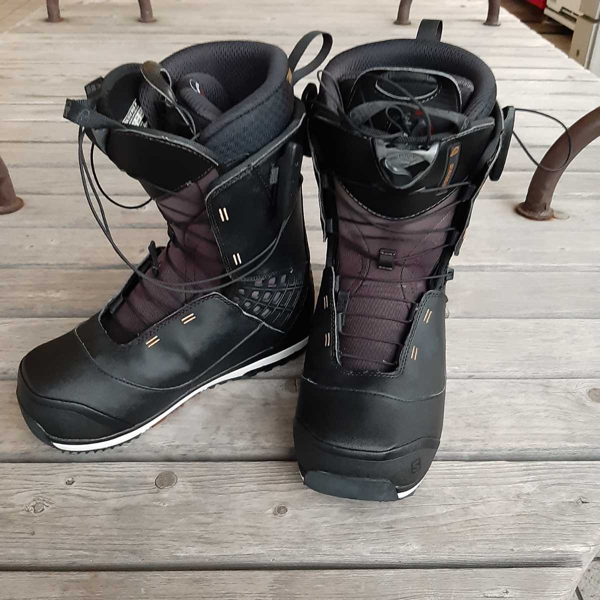 サロモン DIALOGUE WIDE JP スノーボードブーツ 黒　26.5㎝ サロモン DIALOGUE WIDE JP スノーボードブーツ 黒 26.5