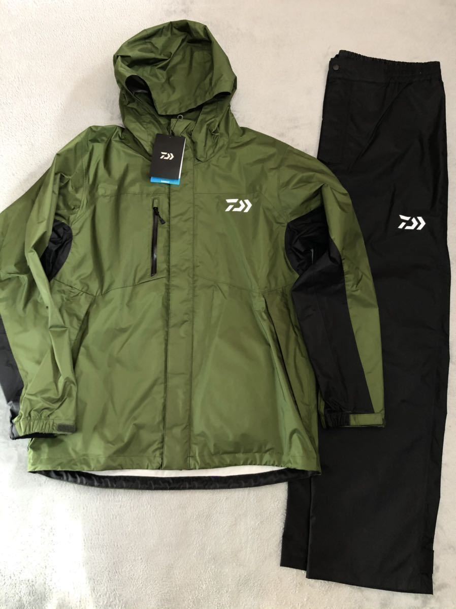ダイワ DR-3824 RAINMAX レインスーツ M ブラック - 釣具の