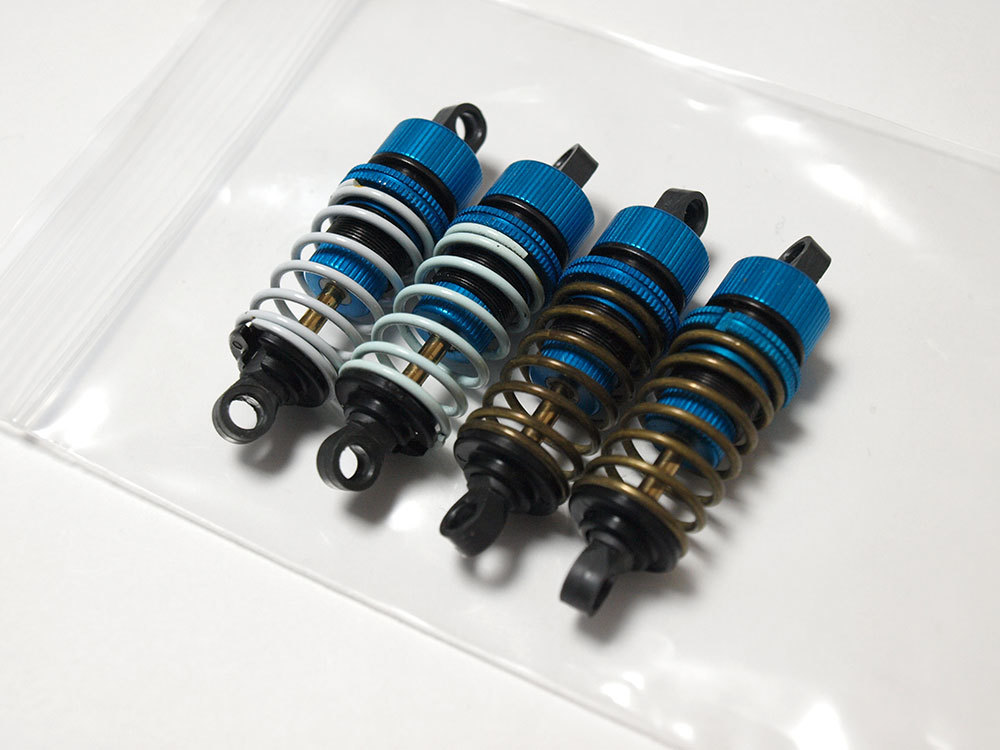 【傷や汚れあり】【M898】タミヤ TRF スペシャル ダンパー 中古品(検:42102 ハード ブラック コート チタン 田宮 TAMIYA ...