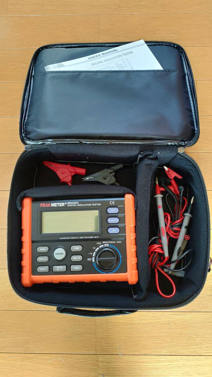 KYOURITSU 絶縁抵抗系 メガー 電気工事グッズ