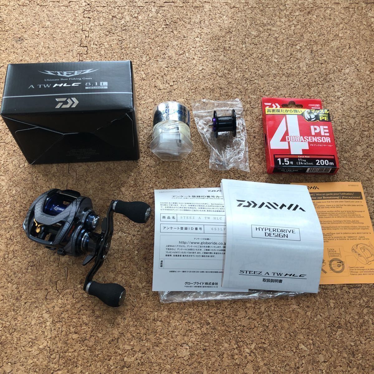 1度使用のみ】ダイワ スティーズLTD S左 TN103HL リミテッド廃盤品 