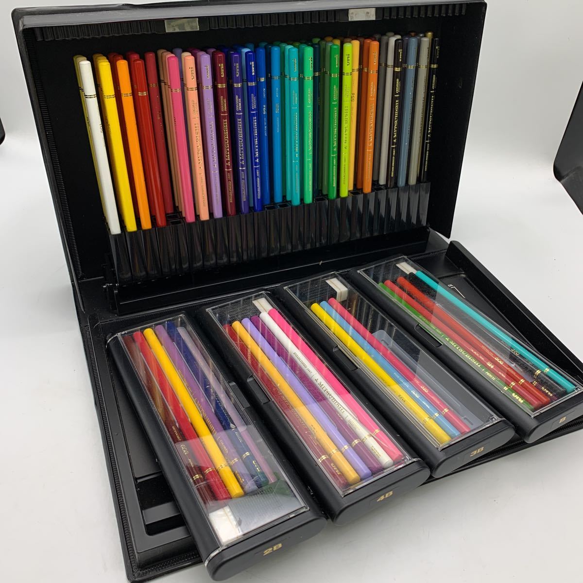 ユニカラー 100色セット［未使用］ 三菱色鉛筆 ユニカラー100色 uni
