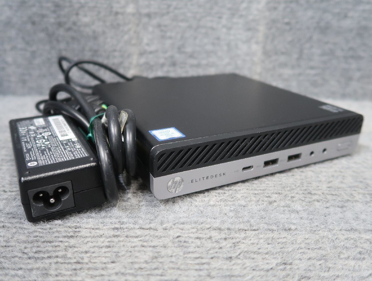 傷や汚れあり】HP EliteDesk 800 G3 DM 35W Core i5-6500T 2.5GHz 4GB