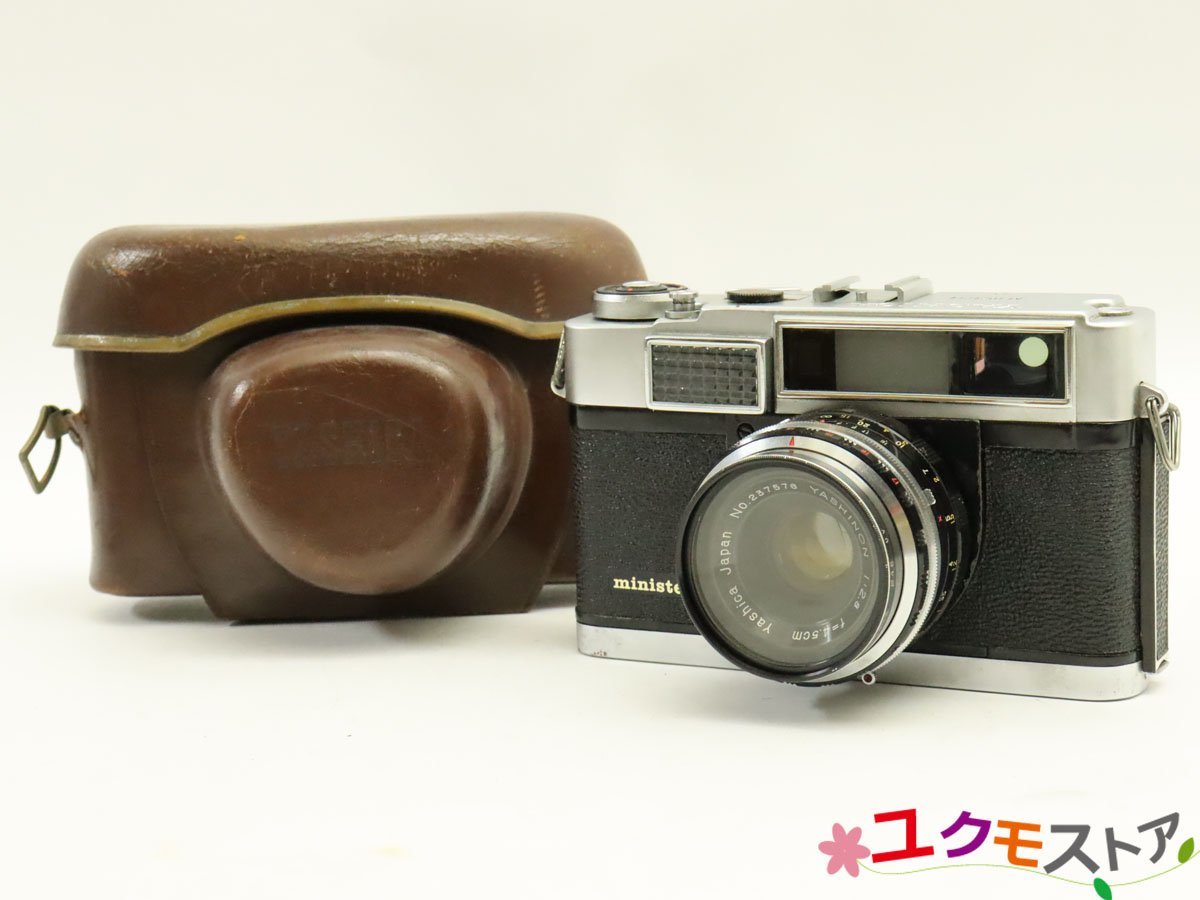 ☆撮影しました！☆世界のヤシカ！初心者☆レトロカメラ☆ヤシカミニ