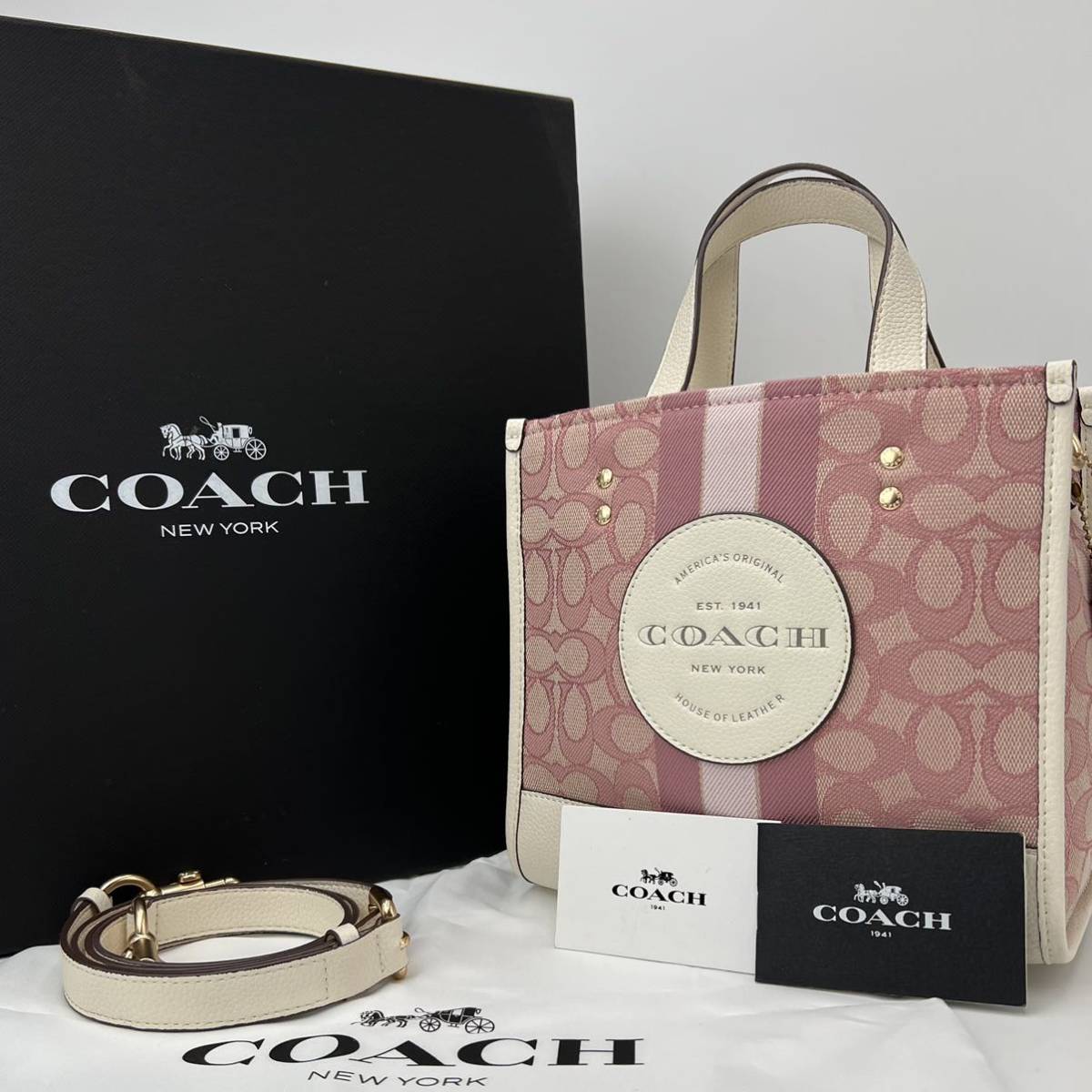 COACH コーチ ショルダーバッグ デンプシー 22ピンク ハンドバッグ COACH コーチ ショルダーバッグ デンプシー 22ピンク ハンドバッグ