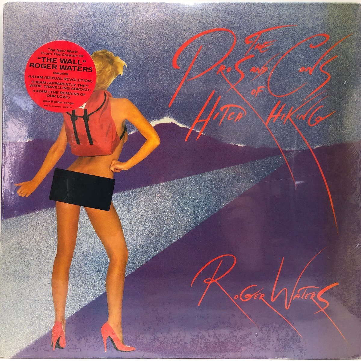 未使用】【未開封US盤 LP】ROGER WATERS / THE PROS AND CONS OF HITCH
