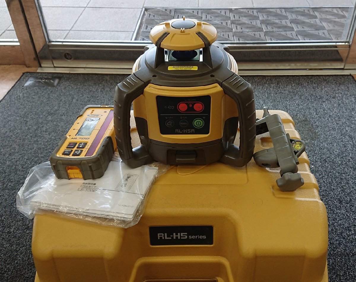 TOPCON LS100D 華々しい デジタル受光器 トプコン レーザー