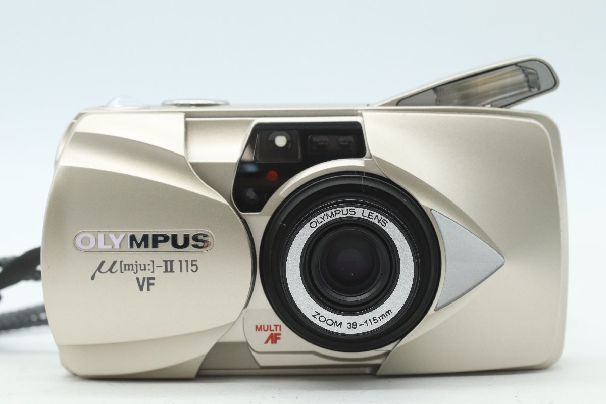 【傷や汚れあり】OLYMPUS オリンパス μ[mju]Ⅱ 115 VF LENS ZOOM 38115mm コンパクトフィルムカメラ