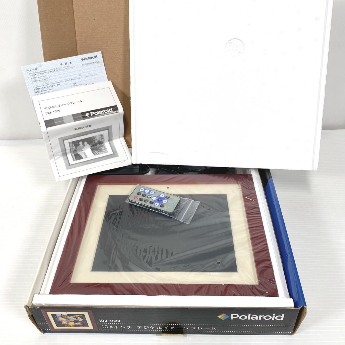 Polaroid 10.4インチ デジタルイメージフレーム IDJ-1030 フォト