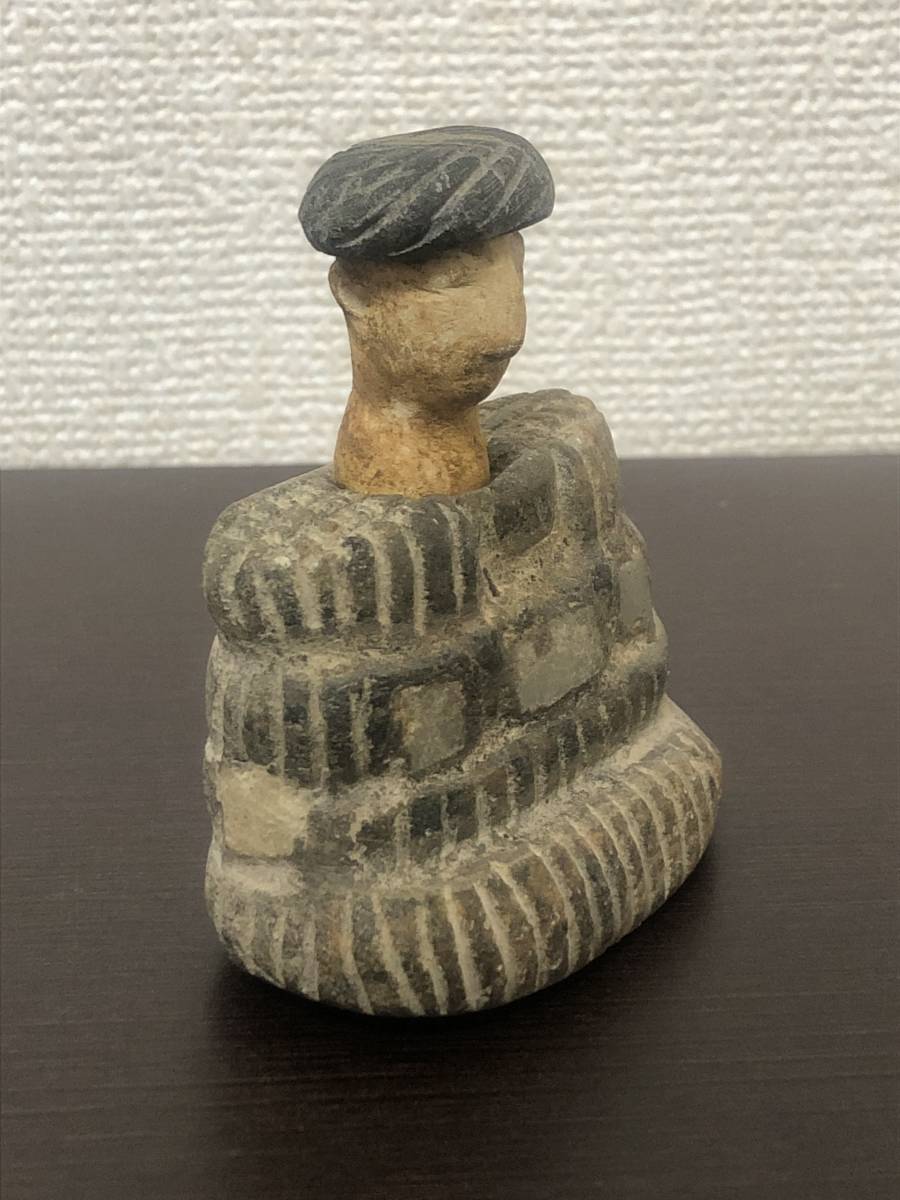 ☆☆古代バクトリア☆複合体石像 ：大きな線刻のある男性像 古代バクトリア☆複合体石像 ：腕のある男性像 - メルカリ