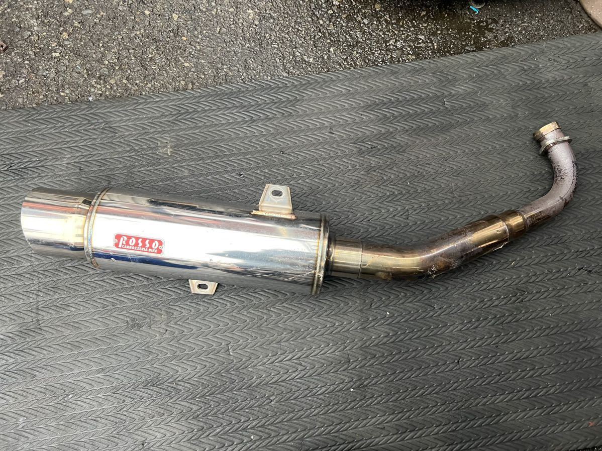 ★マジェスティ125/マジェスティ125ＦＩ用　社外マフラー★ ニューペイントストロボ仕様マジェスティ125FI 5CA バーハン