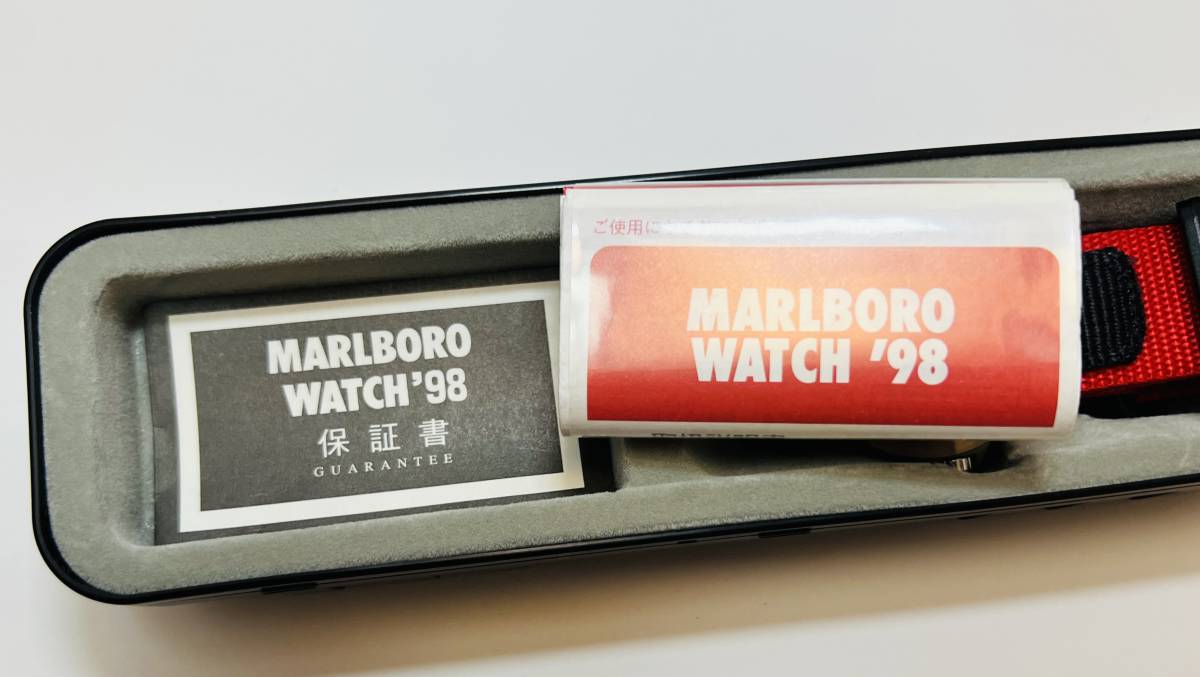 未使用に近い】希少 動作未確認 SEIKO セイコー Marlboro マルボロ
