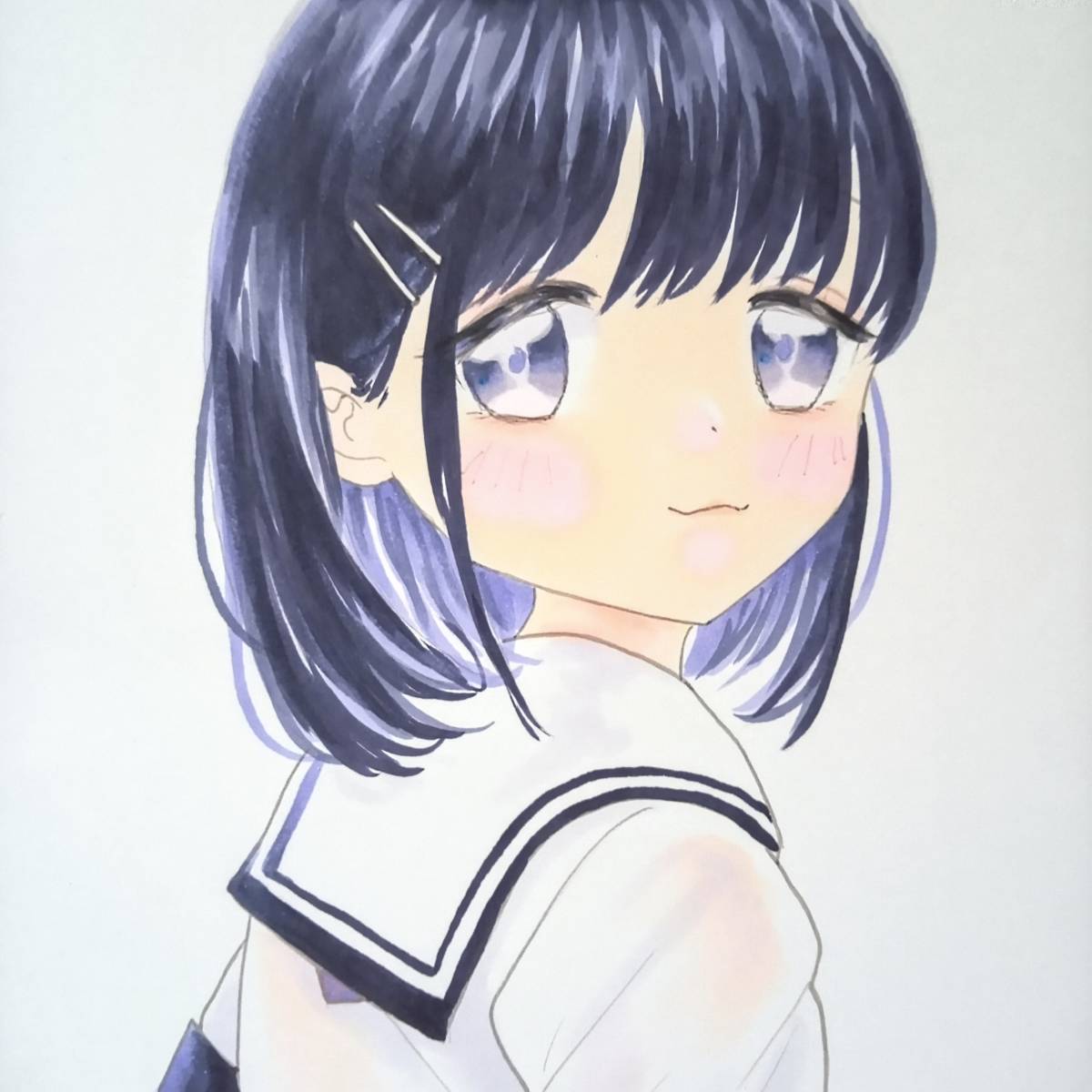 原画 手描きイラスト B5 オリジナル イラスト B5サイズ 手描き 向け
