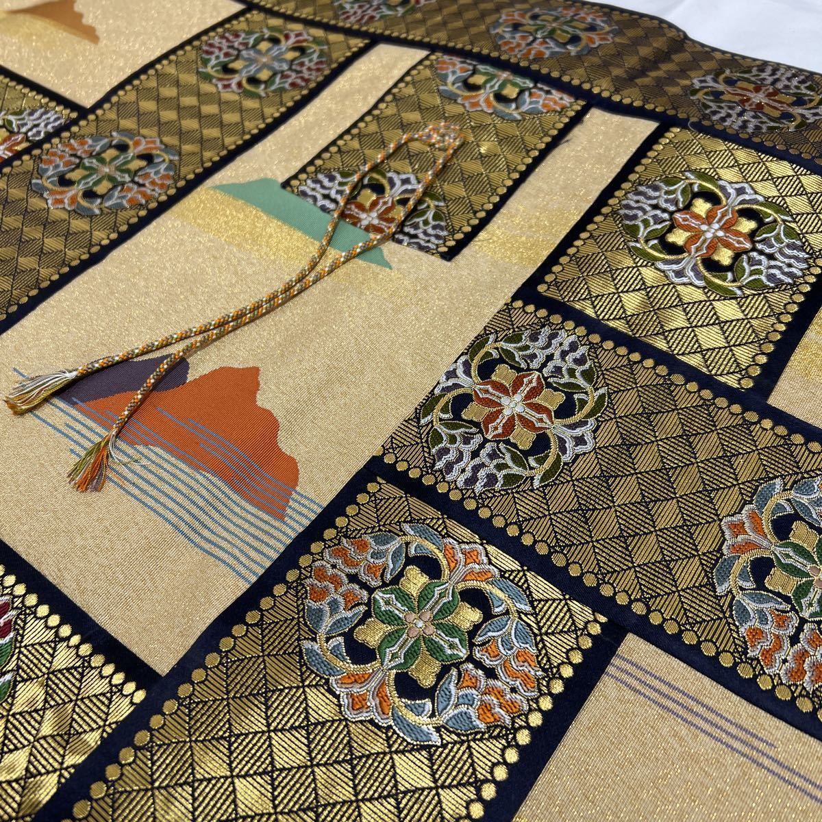 法衣 本金製 金襴七条袈裟 仏具 直七法衣店｜法衣袈裟のお悩みは – 九条】金襴の法衣袈裟【七条】 仏具 僧侶 袈裟 正絹 着物・浴衣