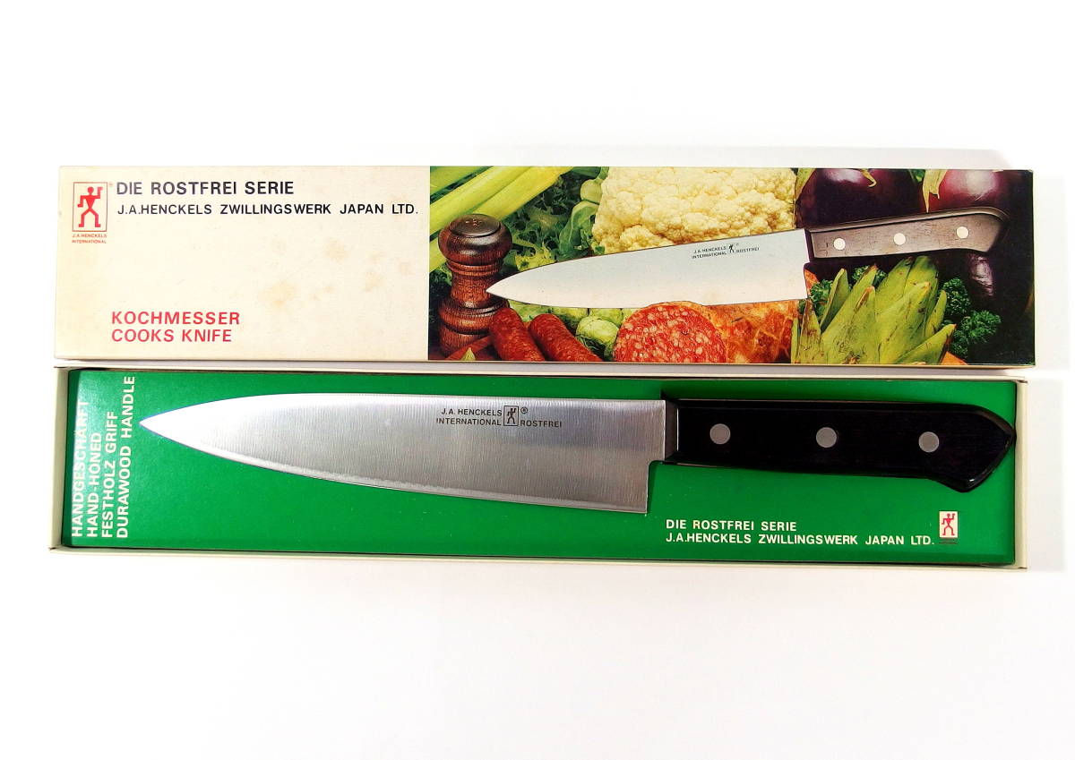 【やや傷や汚れあり】 Zwilling J. A. Henckels ツヴィリング J.A. ヘンケルス ROSTFREI ロストフライ 包丁