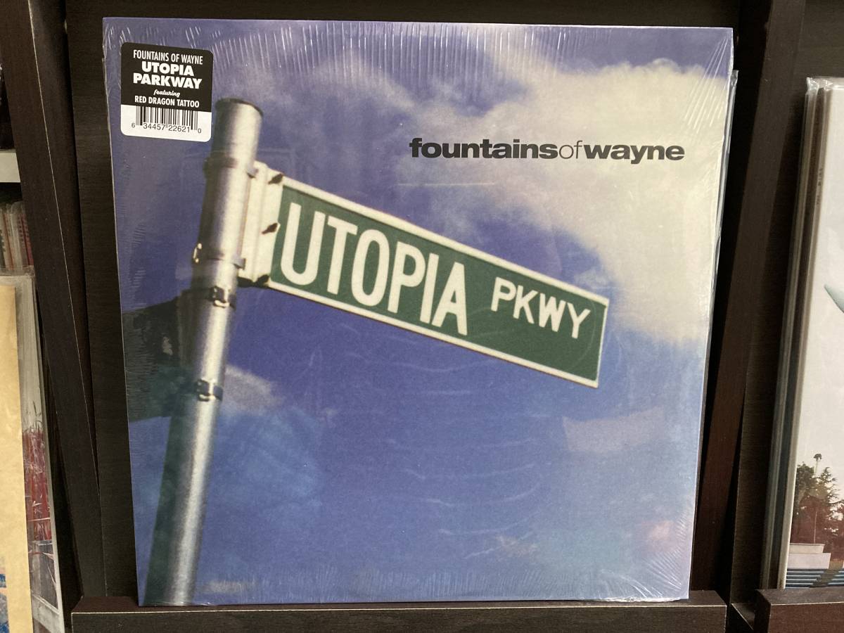 【未使用】【LP】FOUNTAINS OF WAYNE ☆ Utopia Parkway 12年 US Yep Roc Records レア アナログ パワーポップ 名盤 99年作 未開封新品