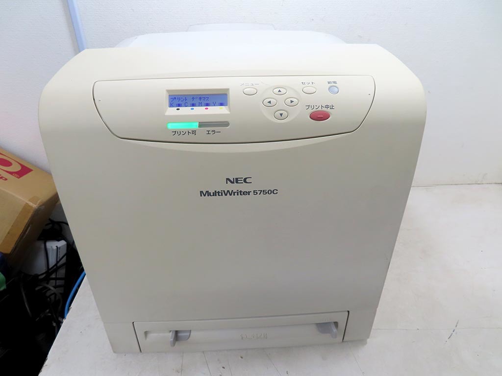 NEC MultiWriter 5750C 　レーザープリンター NEC multiwriter 5750c レーザープリンター