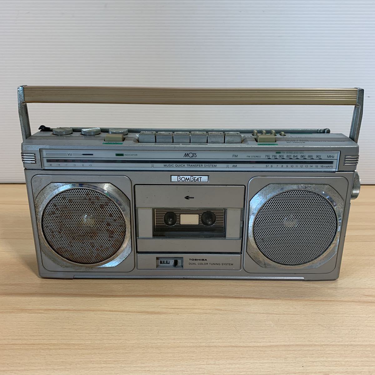 ナショナル　テープ　ラジオ　ラジカセ　レトロ　電池式 ナショナル テープ ラジオ ラジカセ レトロ 電池式