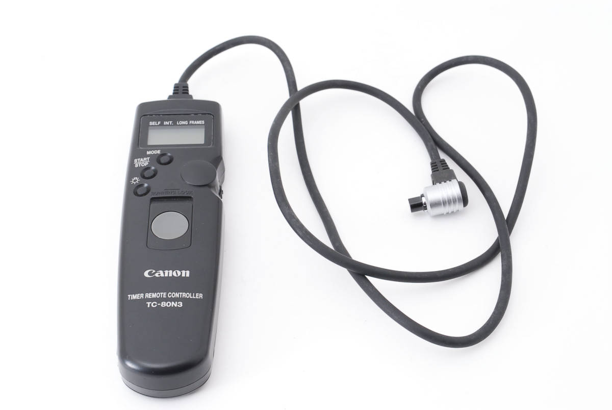 【目立った傷や汚れなし】★☆【美品】 Canon Timer Remote Controller TC80N3 タイマーリモート