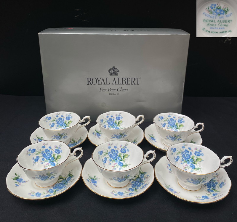 ★未使用 ROYAL ALBERT/ロイヤルアルバート オールドカントリーローズ カップ&ソーサー 6客セット/ボーンチャイナ/箱付#09973219