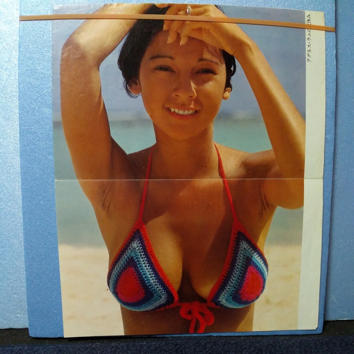やや傷や汚れあり】昭和切り抜き ☆アグネスラム☆ 当時物 雑誌