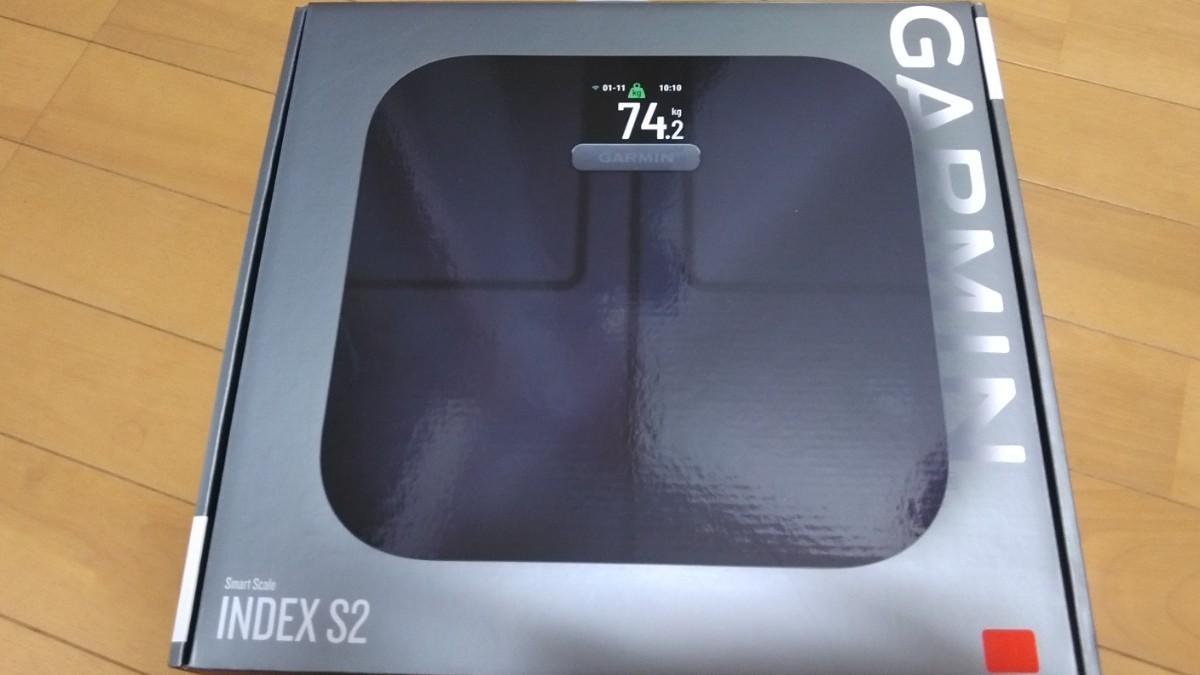 Garmin Index S2 スマート体重計（スマート体重計 Garmin Index