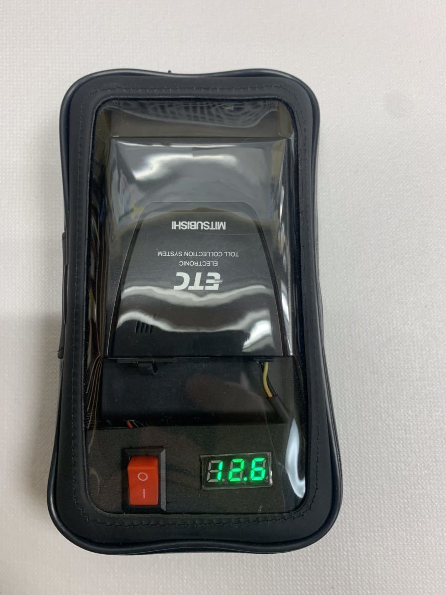 BE-21 セットアップ済 動作確認済　バイク用ETC ステー付きお買い得　13 BE-21 セットアップ済 動作確認済 バイク用ETC ステー付き