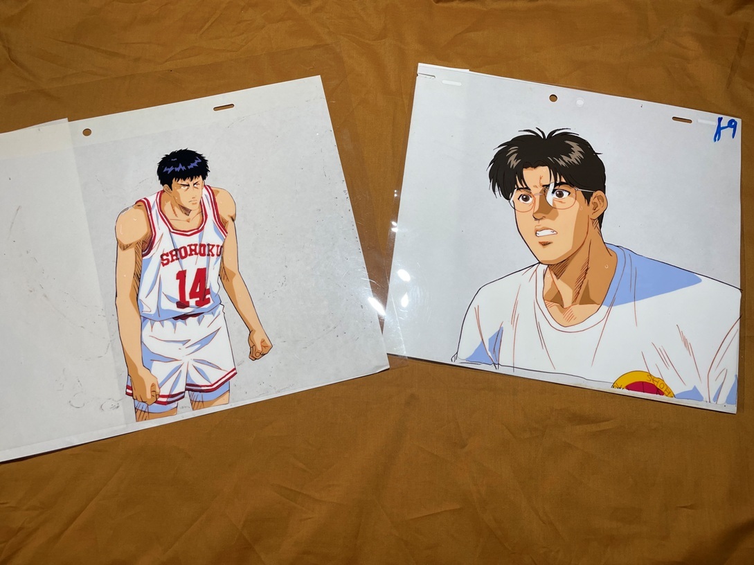 SLAM DUNK セル画 木暮公延 メガネくん