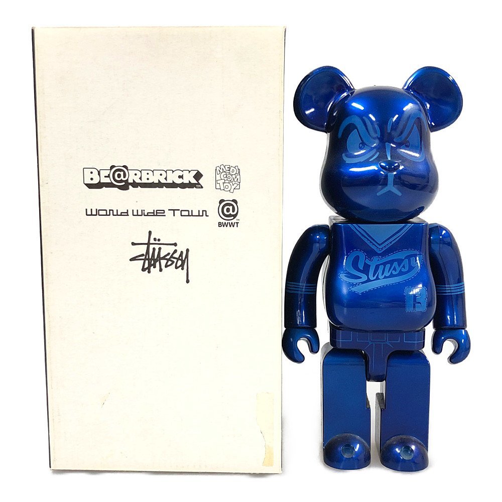 BE@RBRICK - ベアブリック　20th DEEP CHROME Ver.400％ フィギュア BE@RBRICK 20th Anniversary DEEP CHROME Ver. 400% MEDICOM TOY