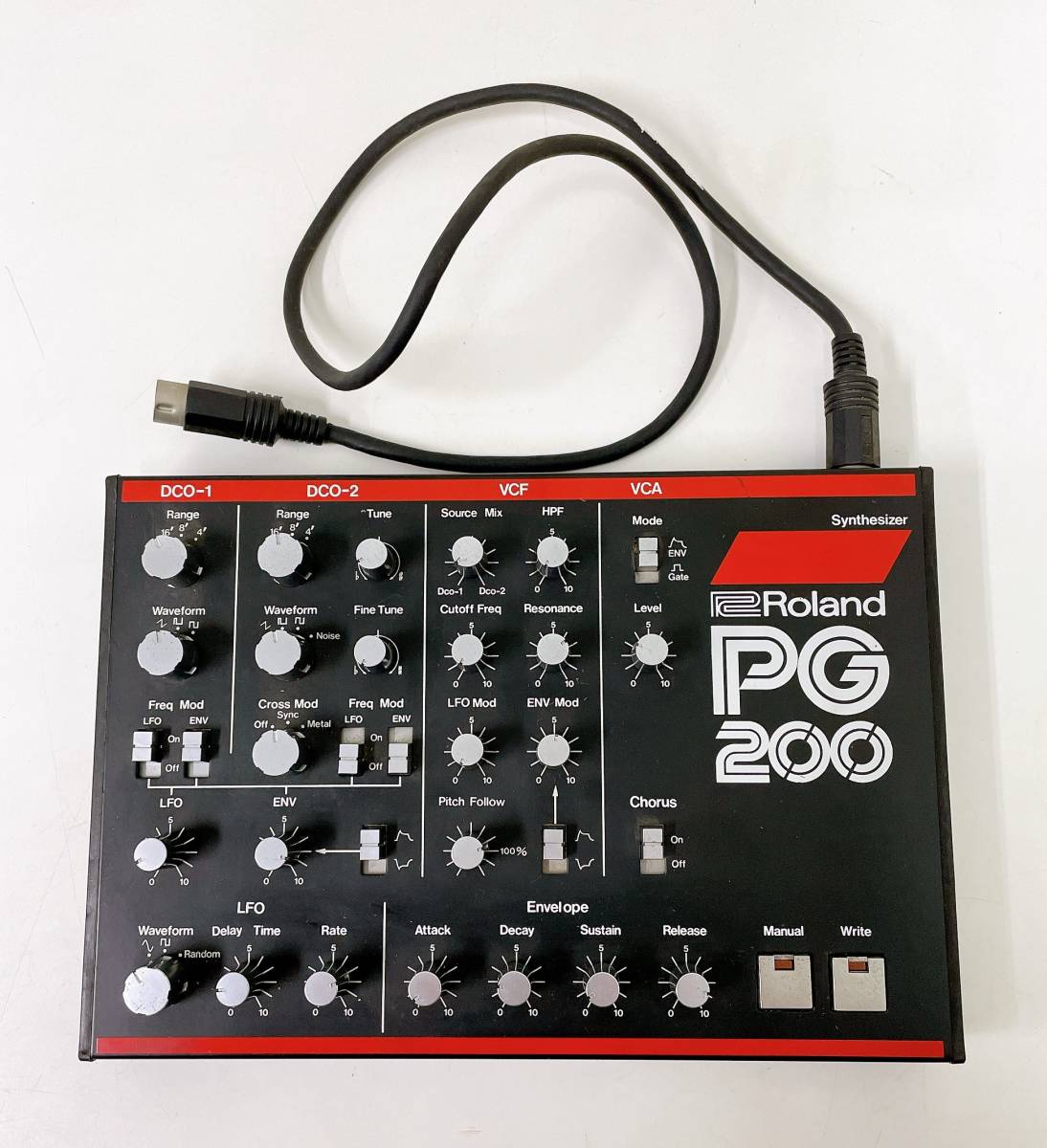 Roland ローランド PG200 シンセサイザー プログラマー 動作未確認