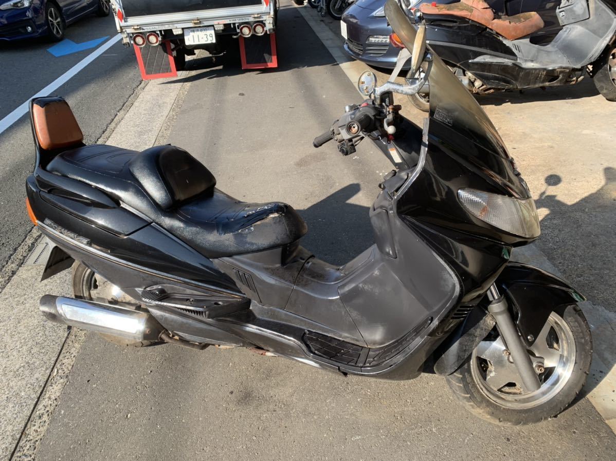 スカイウェイブ250 cj41a 書類有り レストアベースか部品取 【公式通販】