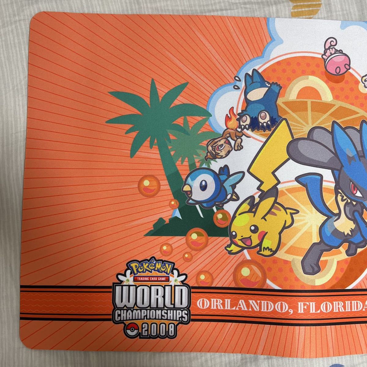 ポケモン プレイマット WCS2008