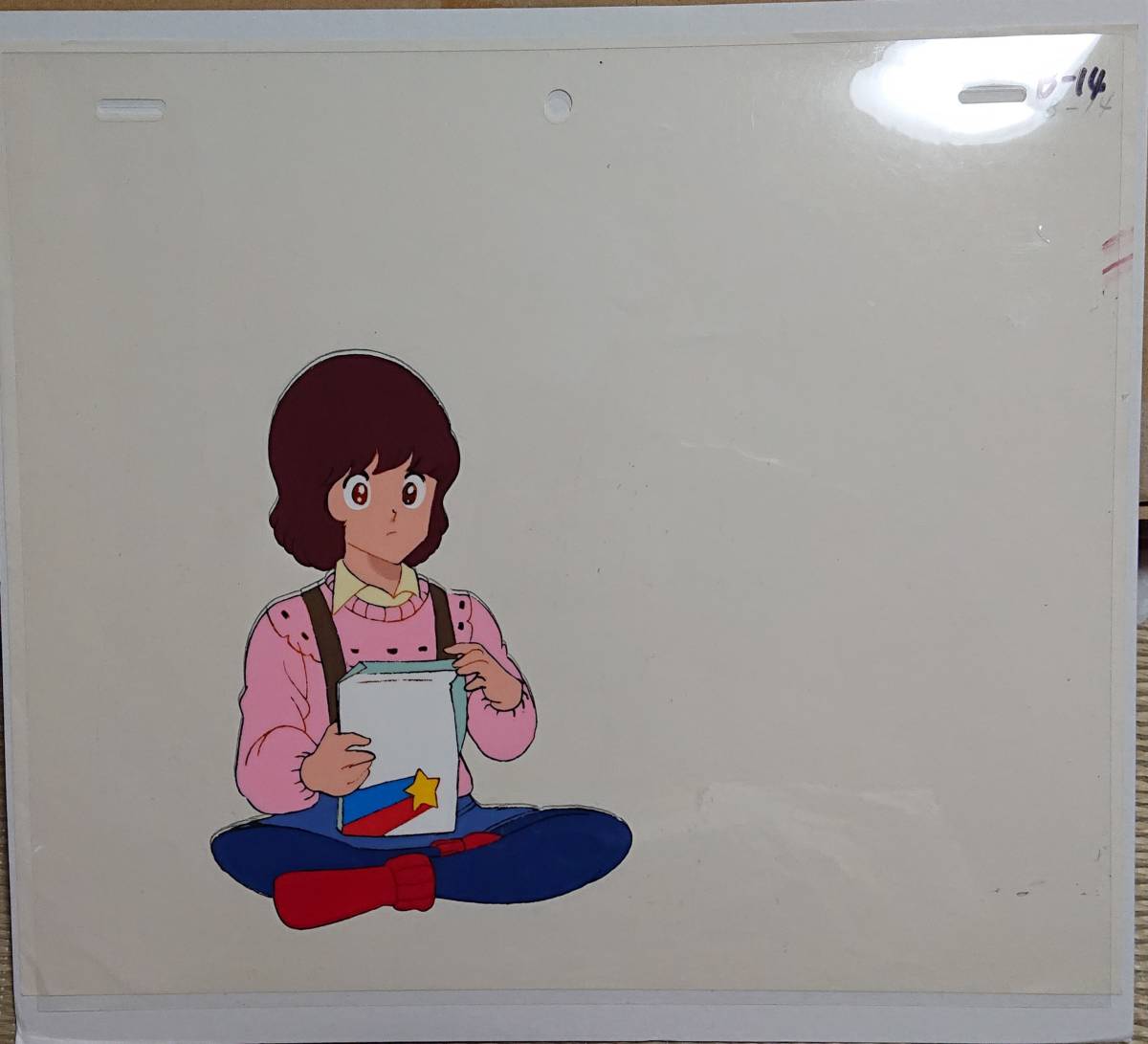 傷や汚れあり】アニメ みゆき セル画 あだち充原作 若松みゆきの落札