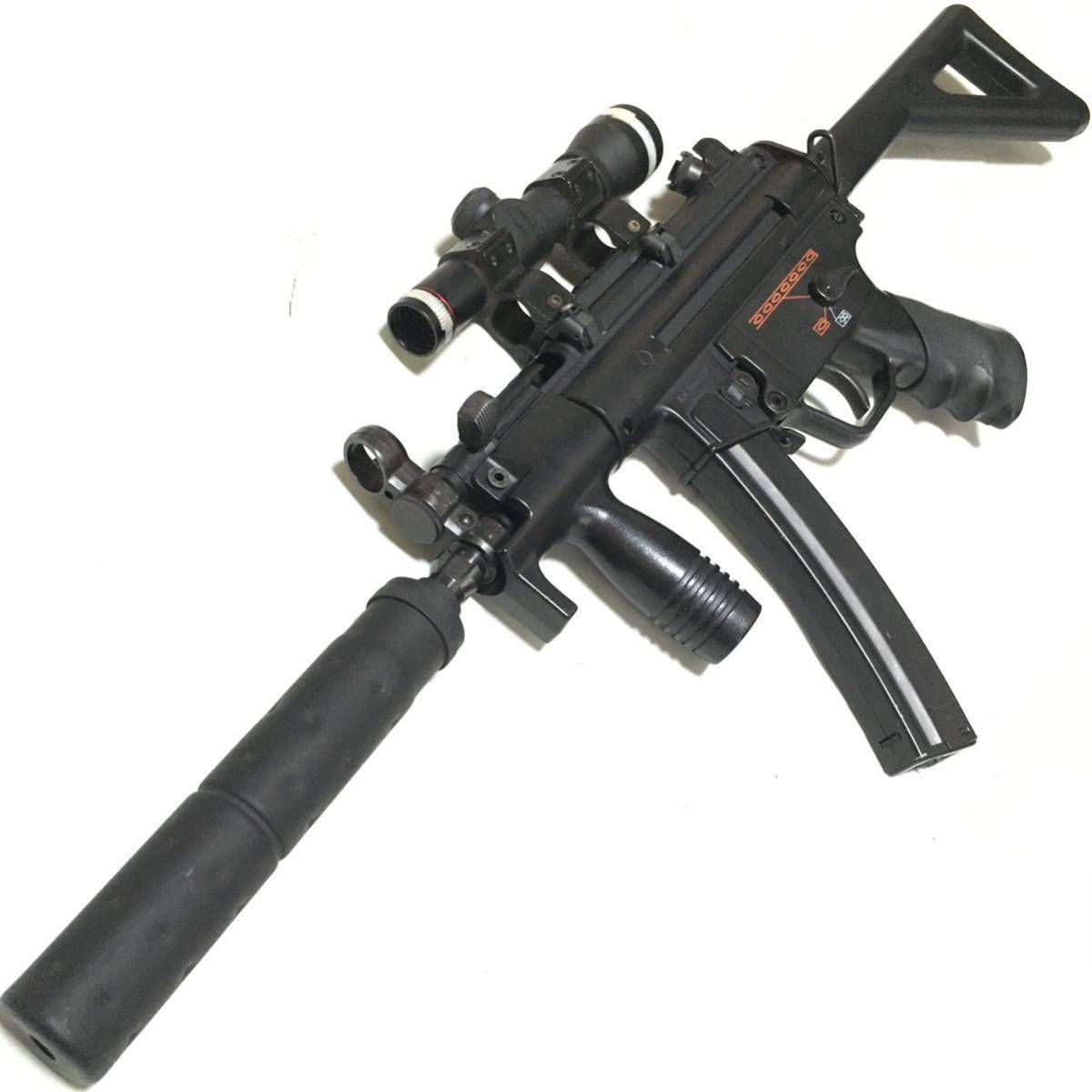 やや傷や汚れあり】【外装カスタム!!】東京マルイ 電動ガン MP5K PDW
