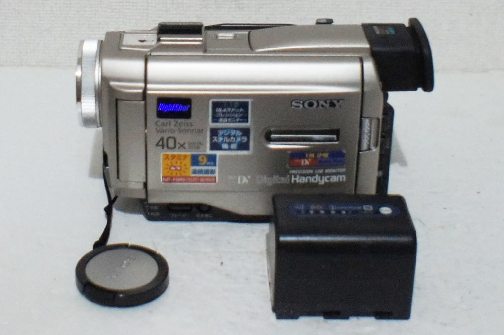 SONY ソニー miniDVテープ ビデオカメラ DCR-TRV10 1 ビデオカメラ